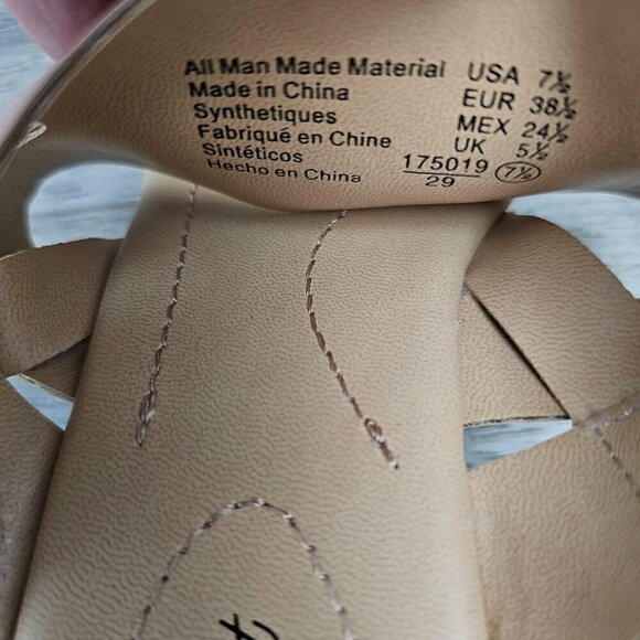 Dexflex Comfort Trance Blush Wedge Slingback Sandal - Picture 4 of 11